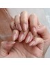 【ジェルネイルワンカラー】モチが自慢！お爪が傷みにくいフィルイン技術☆