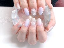 ラーシューシュ(la-chou-chou)/シンプルネイルコース　¥6500