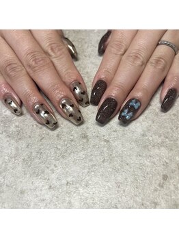 ミラーフラッシュ♪ハートリボン