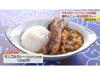 モンゴル式リラクゼーション　癒しのおうち/モンゴル風カレー