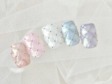 テンプテーション ネイル スタジオ(Temptation nail studio)/追加アート キルティングネイル