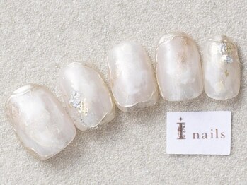 アイネイルズ 三宮店(I nails)/クリアニュアンスミラー¥9000