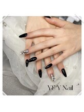 ワイアンドワイ(Y&Y)/【スカルプ長出し】2本アート