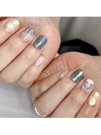 梅雨でも気分が上がるネイル♪