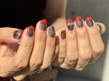 ミニョン 北堀江(mignon)/推しカラーネイル