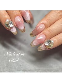 マグネット×ミラーフレンチ