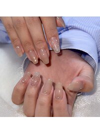 torino.__うるうるキラキラnail
