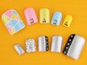 【ジェルネイル】フットネイル☆アート２本付きコース　9900円