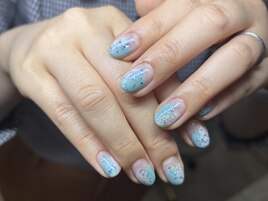 塗りかけニュアンス