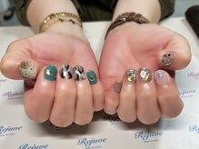 リジュベ(Rejuve)/左右チグハグネイル！