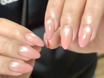 グラデーション+微粒子マグ