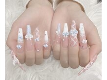 Sakura Nail Salon【長さだし/持ち込み/つけ放題/スカルプ/マグネット】の雰囲気（お任せデザイン）