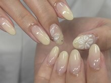 テネル 横浜(tener)/>>トレンド立体お花ネイル .* 。