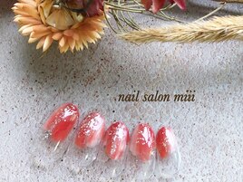 4月季節の定額ネイル