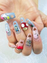 エヌネイル(N.nail)/ハートパンチネイル