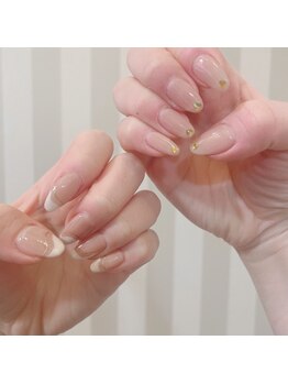 メイ アンド ウェイ(May&Way)/ハートネイルフレンチネイル