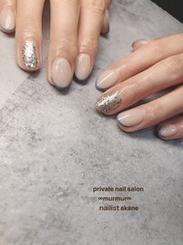 スキニーフレンチデザイン