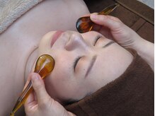 リラックスゆゆ 学校町店/リフトアップ！小顔かっさ