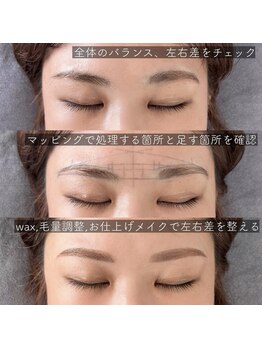 アート 宜野湾(THE ART)/左右差のある眉を整える★