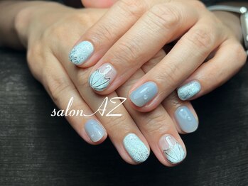 サロン エージー(salon AZ)/梅雨デザインネイル