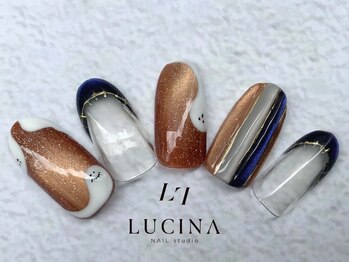 ネイルスタジオ ルキナ(LUCINA)/H-823大人ハロウィンネイル