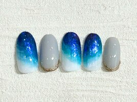 ホワイトベース×深海グラデ