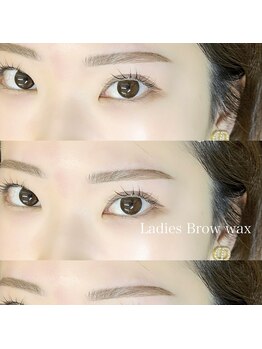 ミチビキ(導氣 MITIBIKI)/綺麗め平行眉デザイン♪眉WAX