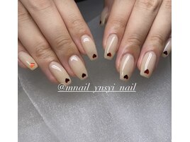 ハートホロネイル