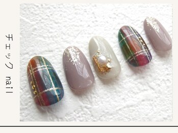 プレンティー 北千住西口店(plenty)/チェックネイル