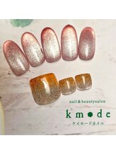 ケイモードネイル(kmode)/マグネット×グラデーション