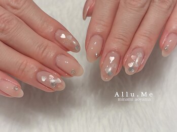 ハートホロネイル(staff:mai)