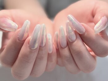 ロータス ネイル(Lotus Nail)の写真/【長さだし(スカルプ)1本￥550】爪が短い方、形が気になる方にオススメ☆自爪のような自然な仕上がりに♪