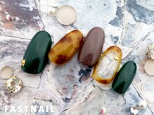 ファストネイル 立川店(FAST NAIL)/2018秋冬囲みべっこうベルベット