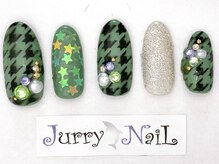 ジュリーネイル 所沢店/エアブラシツィードネイル