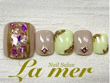 ラメール(La mer)/★フット定額ネイル★ ￥7700