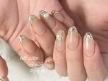 アネラ(ANELA)/ガラスフレンチネイル