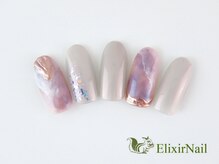 エリクサーネイル 五反田(Elixir Nail)/定額a シンプル/クーポン使用