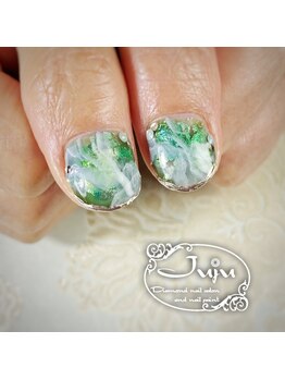 ジュジュ(Juju)/ニュアンスネイル「新緑」