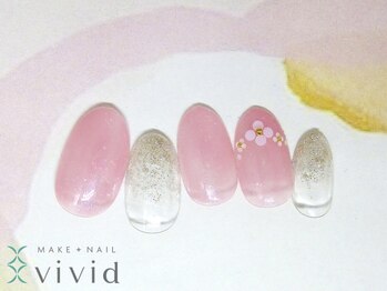 メイクプラスネイル ヴィヴィッド(MAKE+NAIL vivid)/オリジナルネイル♪