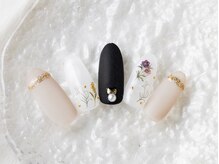 エクラン(ECRAN)/～控えめフラワーネイル～