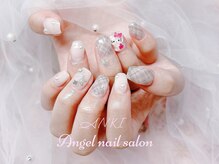 エンジェルネイルサロン(Angel nail salon)/チェックXキティー星