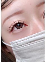 スカイフラワー アイ ネイル(sky flower)/束感マツエク