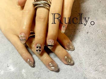 ルーシー(RucIy。)の写真/個性派から大人キレイなデザインまで幅広くご用意◎自爪の健康を考えたケアで、うっとり綺麗な指先に♪