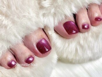 ヌーベルネイル(Nouvelle Nail)/マグネット×フットネイル