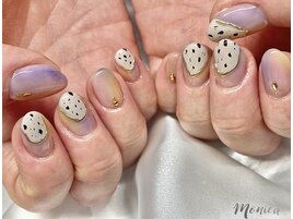 アニマル柄×囲みミラー♪