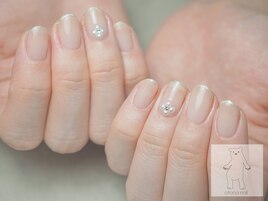 シンプルスキニーフレンチネイル