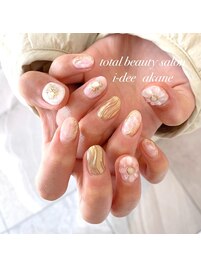 ぷっくりネイル