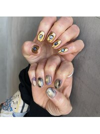 ミラーゴールド　マグネット