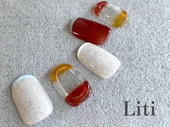 リティ(Liti)/No.11 Art(A) クリアネイル