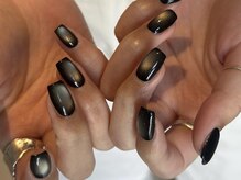 フロウネイル(Flow nail)/simple art